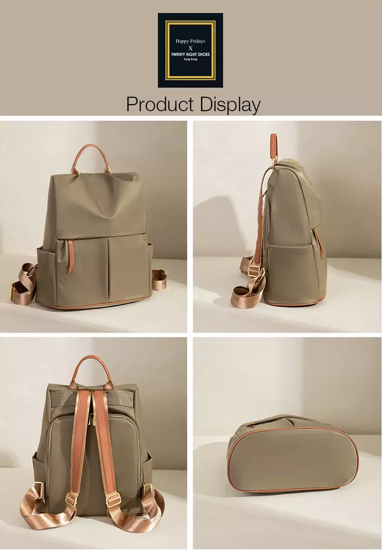 Multi Purpose Nylon Oxford Security Backpack JW CL-9187