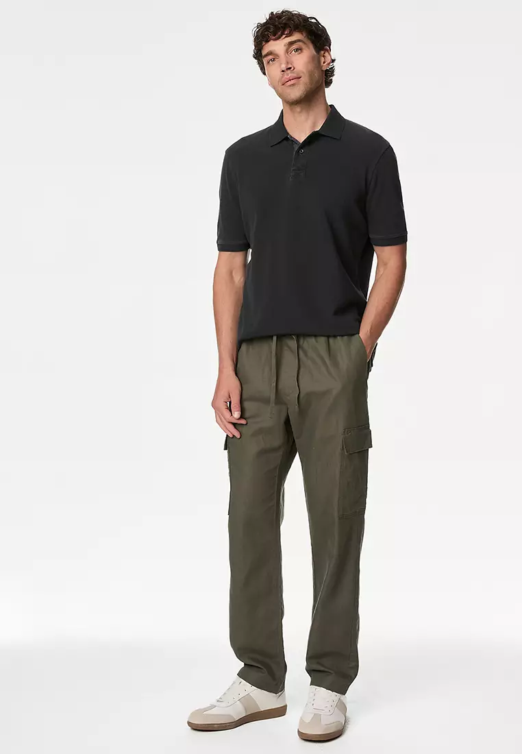 Pure Cotton Polo Shirt