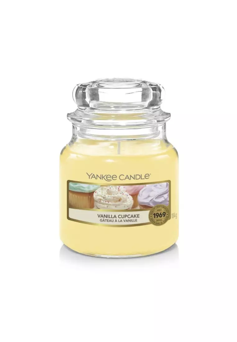 Buy Yankee Candle Vanilla Cupcake Classic Small Jar Candle Online ZALORA Malaysia
