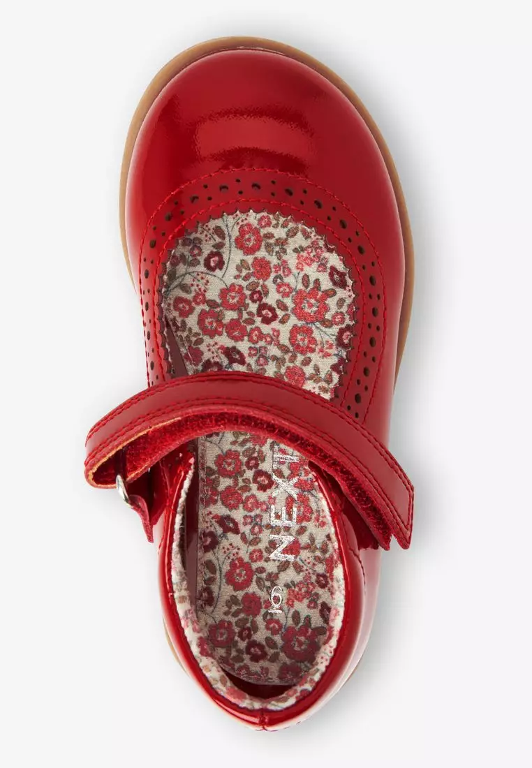 Next girls best sale red shoes