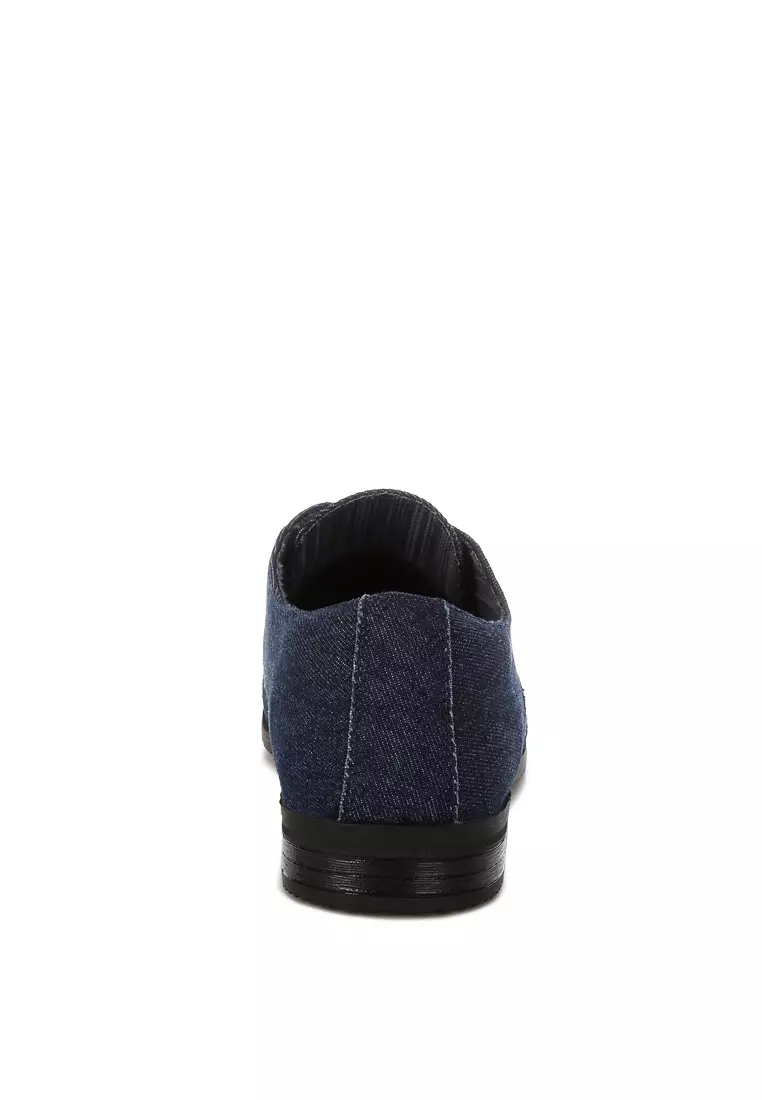 Men's Denim Oxford Shoes