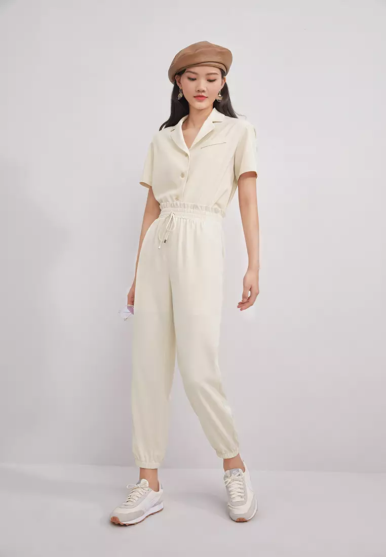 Elastic Waist Jogger Pants