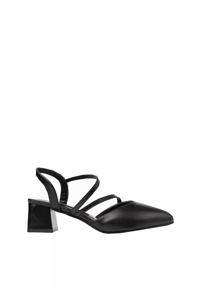 Discount on Happy2U  shoes - SKU: Rhys Strap Slingback Heels