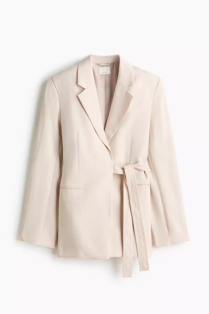 Wrap blazer