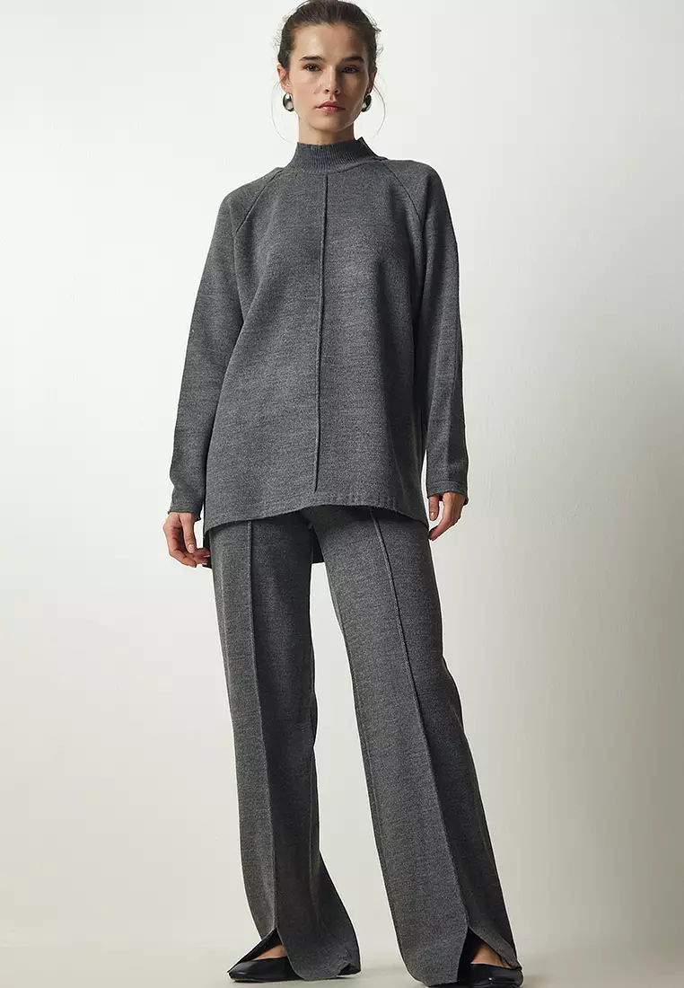 Knitwear Sweater and Pants Set