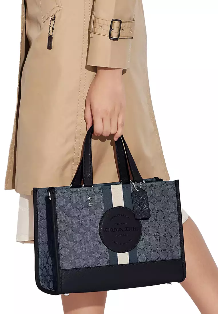 Buy Coach Coach Dempsey Carryall Bag In Signature Jacquard With Stripe