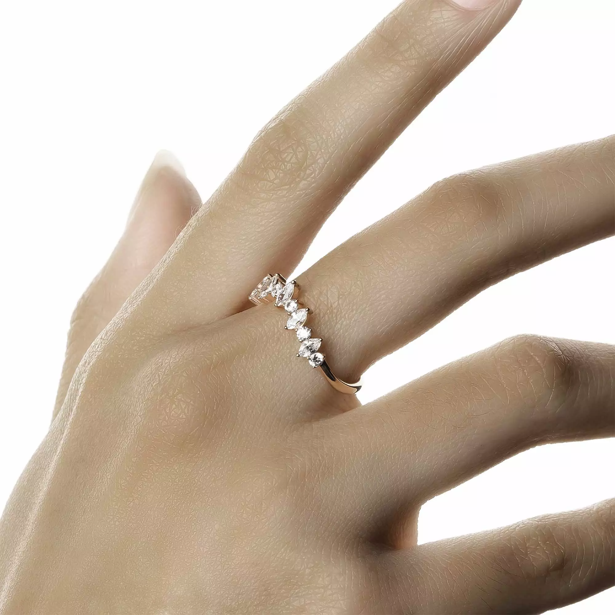 Cincin Emas 7k - Belleva Gold Ring - Juene x Cassandra Lee Enchanted Collection - Juene Jewelry