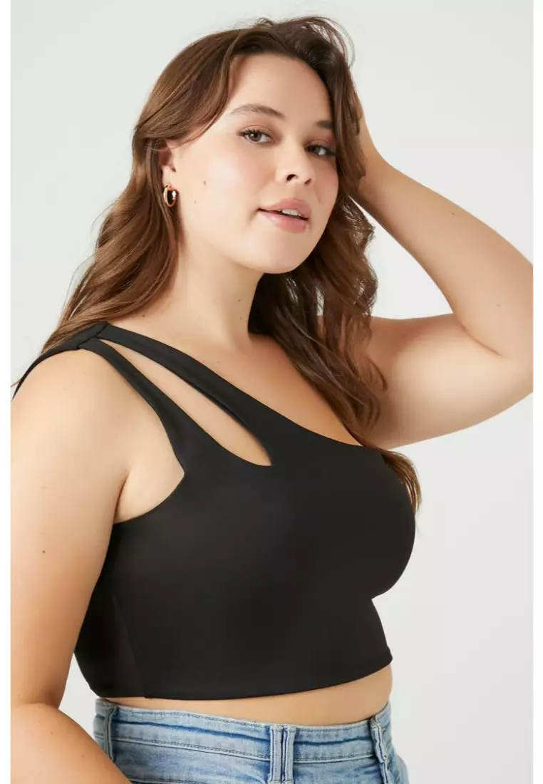 Forever 21 plus 2024 size crop top