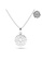 Millenne silver MILLENNE Millennia 2000 Flower Blossom Silver Pendant with 925 Sterling Silver F8C28AC7BF3BF7GS_4