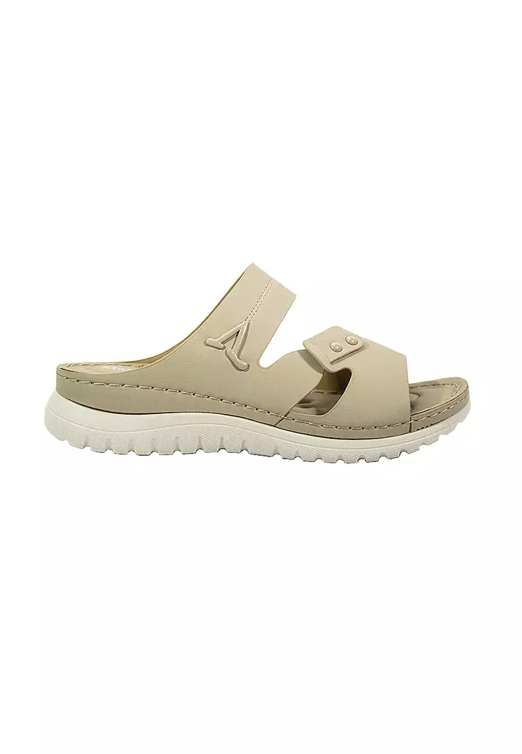 Discount on Mario D' boro Runway  shoes - SKU: Women's Flats Sandals LY 28134 Taupe C65