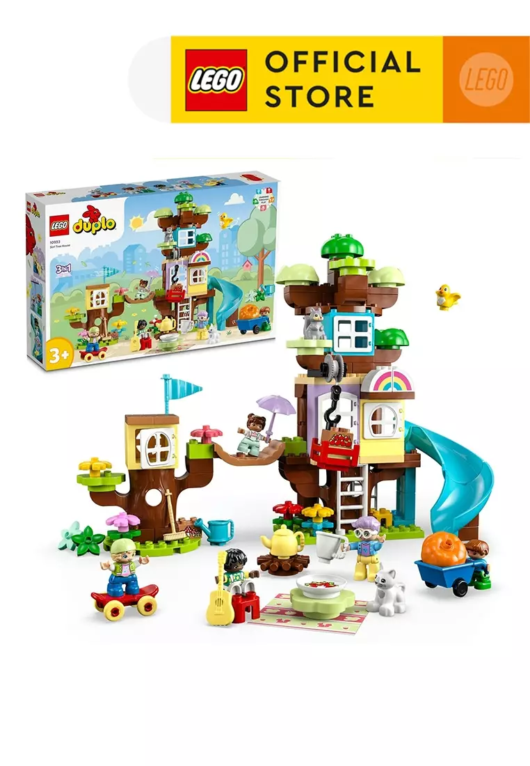 Buy LEGO LEGO DUPLO Town 10993 3in1 Tree House Building Toys Set