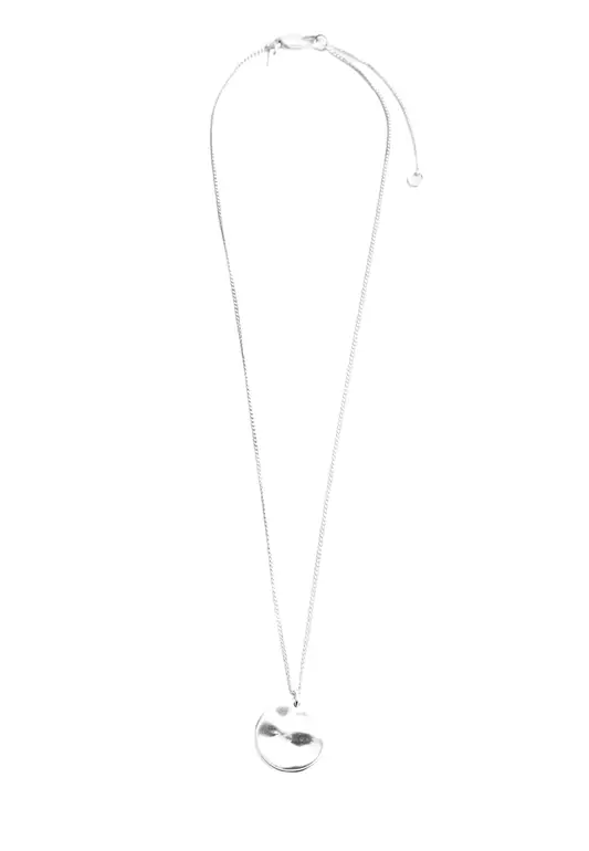 Hammered Pendant Necklace