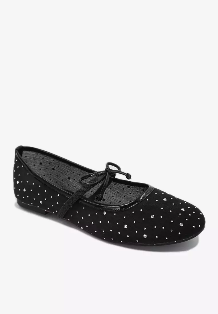 Dr Cardin Women Comfort Woven Mary Jane Flat L-AIB-9291