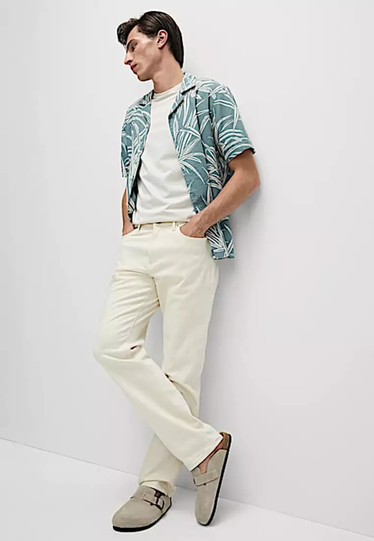 Linen Rich Hawaiian Shirt