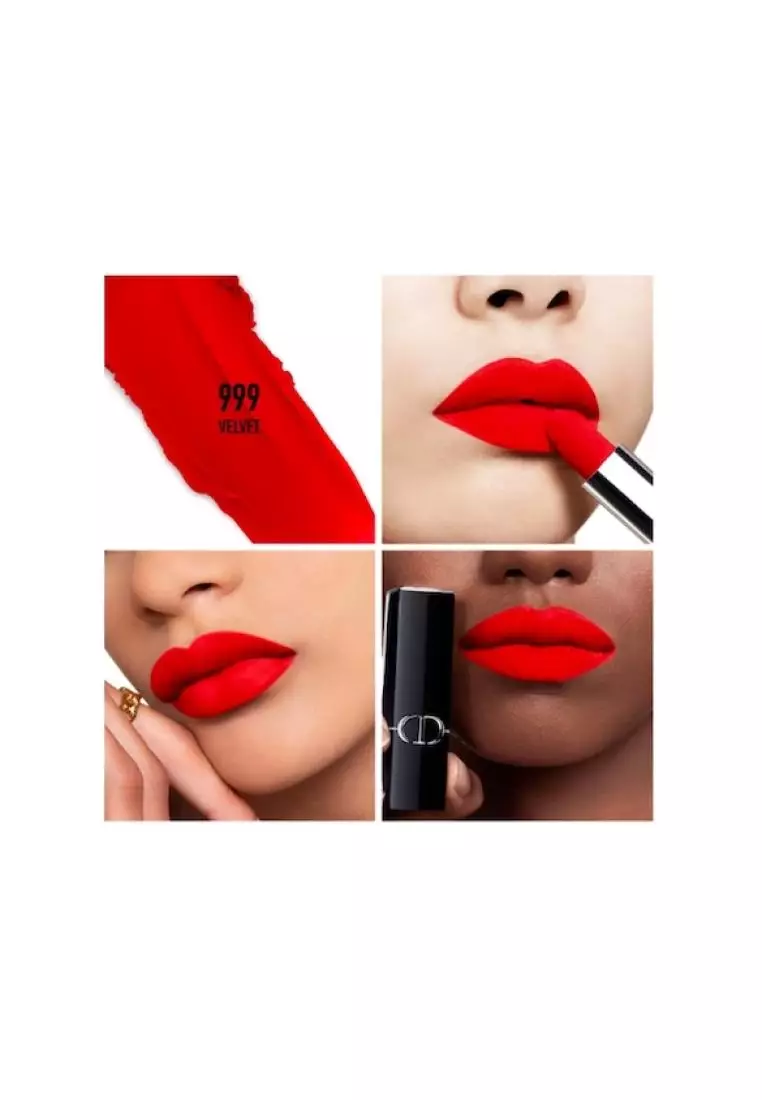 Dior Rouge Lipstick 999 Velvet Finish