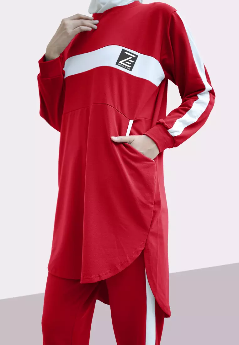 Zelena - Olivia Oneset | Training Set Olahraga Wanita | Baju Olahraga - Cherry