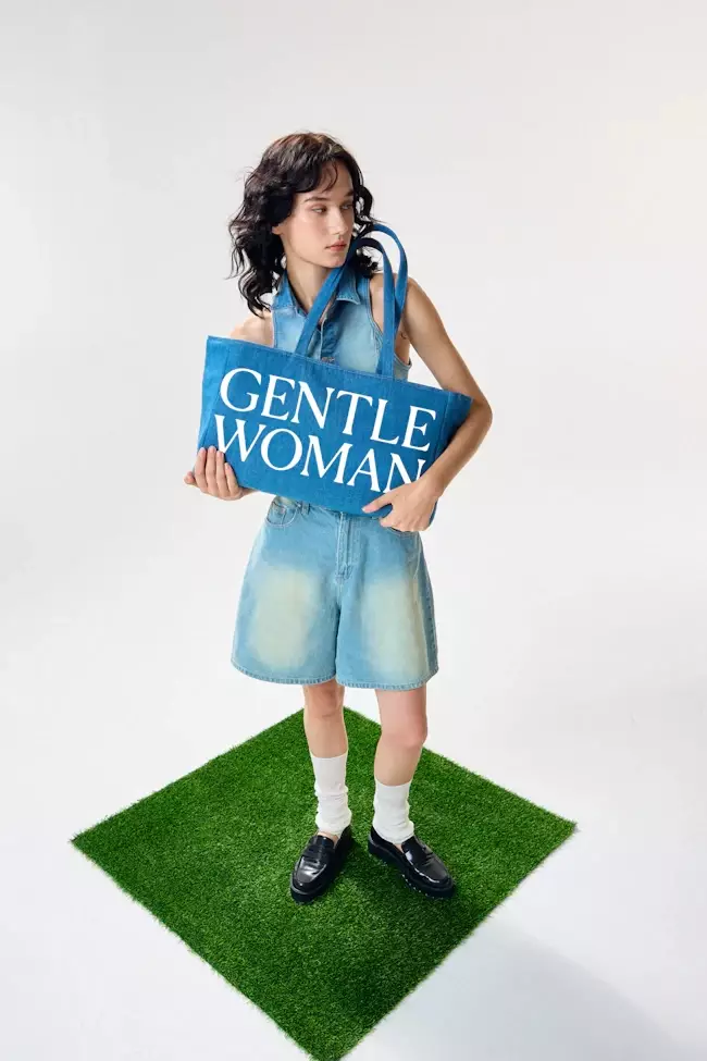 Gentlewoman Denim Hand Bag