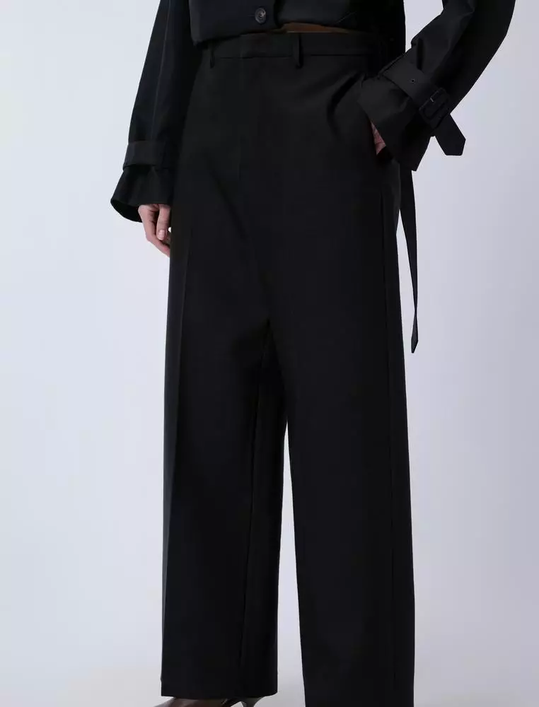 Loose Fit Wide Leg Long Pants