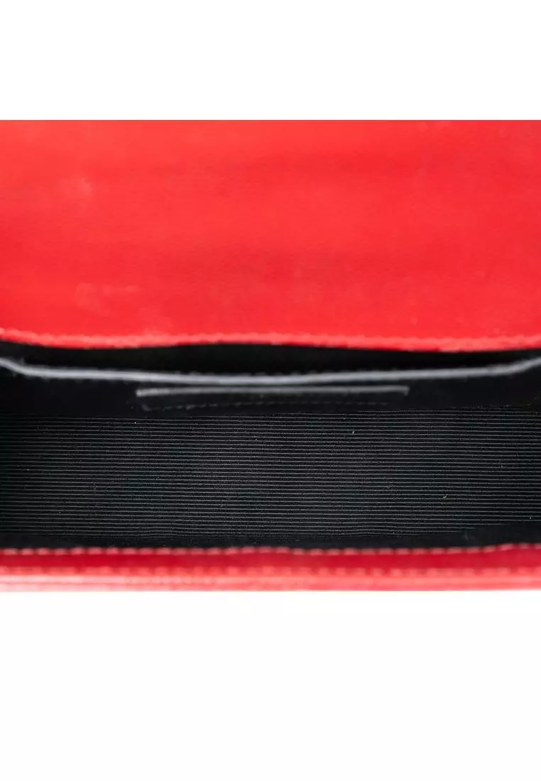 Pre-Loved Saint Laurent Small Leather Monogram Kate Crossbody