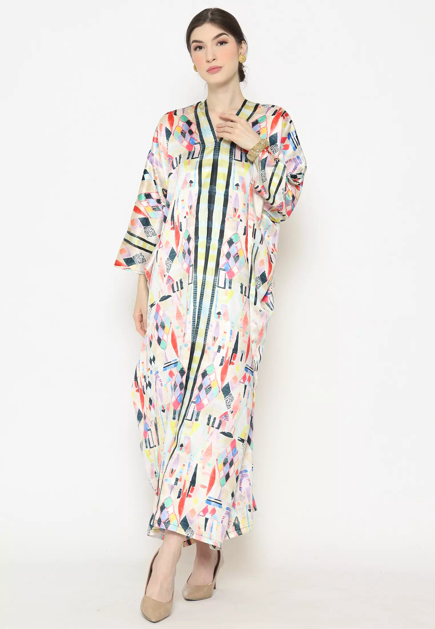 Kanzi Long Sleeve Kaftan