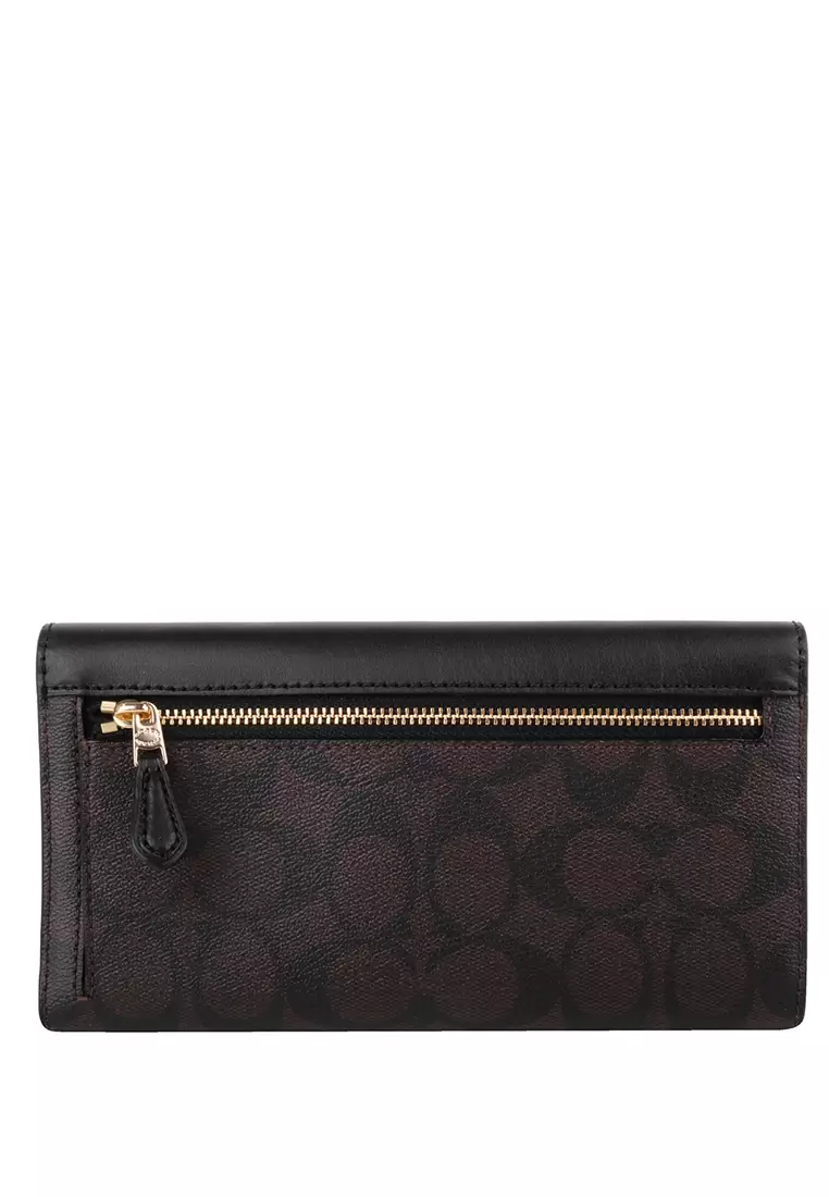 Slim coach wallet online