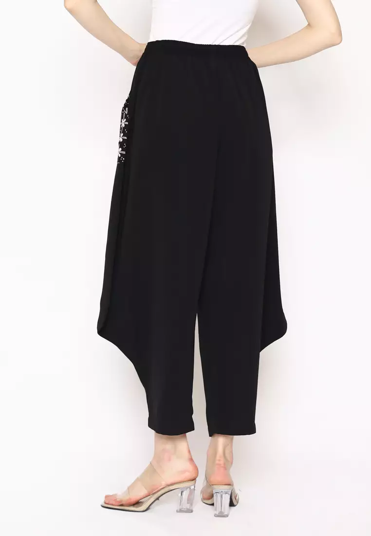 Celana Batik Wanita - Bawahan Batik - Bhatara Batik Delma Pants - Celana Batik Etnik Modern