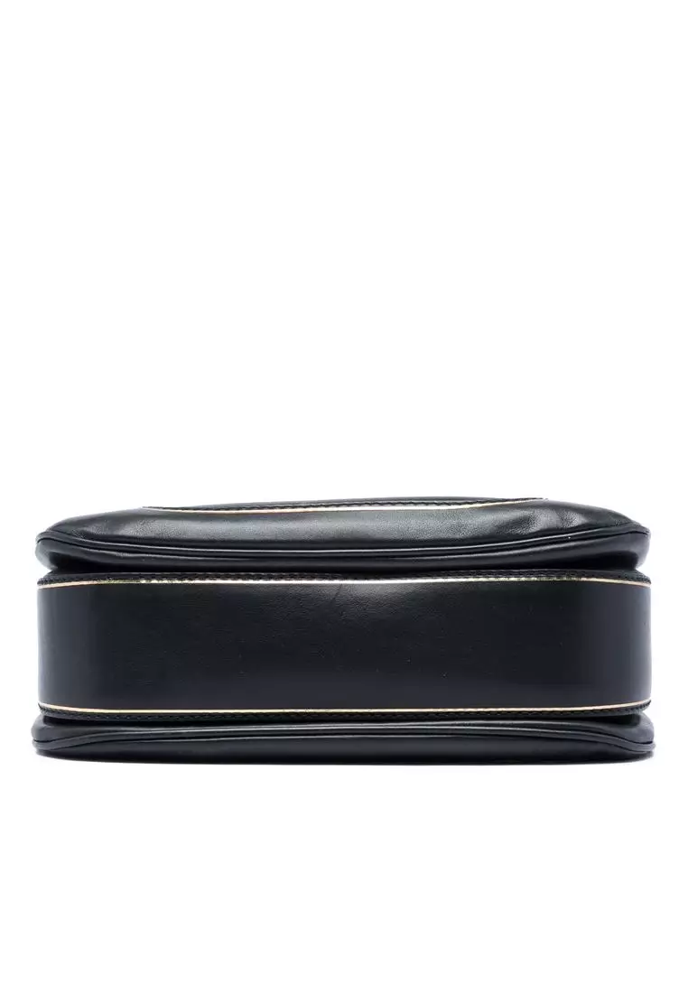 Pre-Loved Gucci Medium Calfskin New Bamboo Top Handle Bag