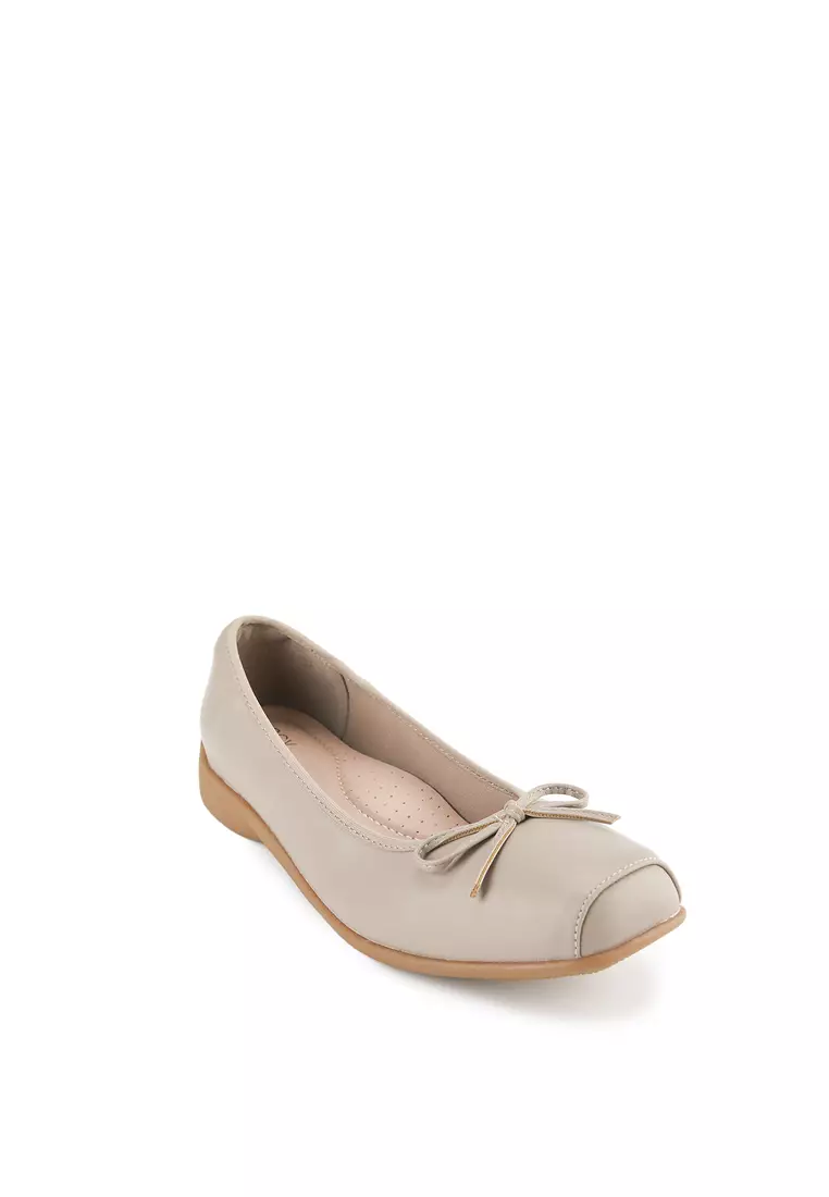 ANGELICA J2535-10-36 FLATSHOES TAUPE