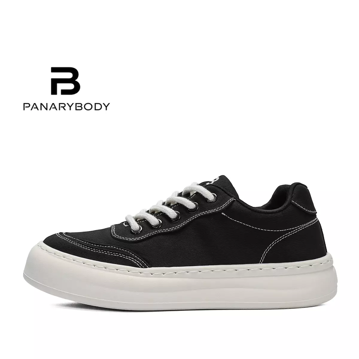 Sepatu Kanvas Pria Bertali Casual Sneakers Cowok Sekolah Pelajar QNL102