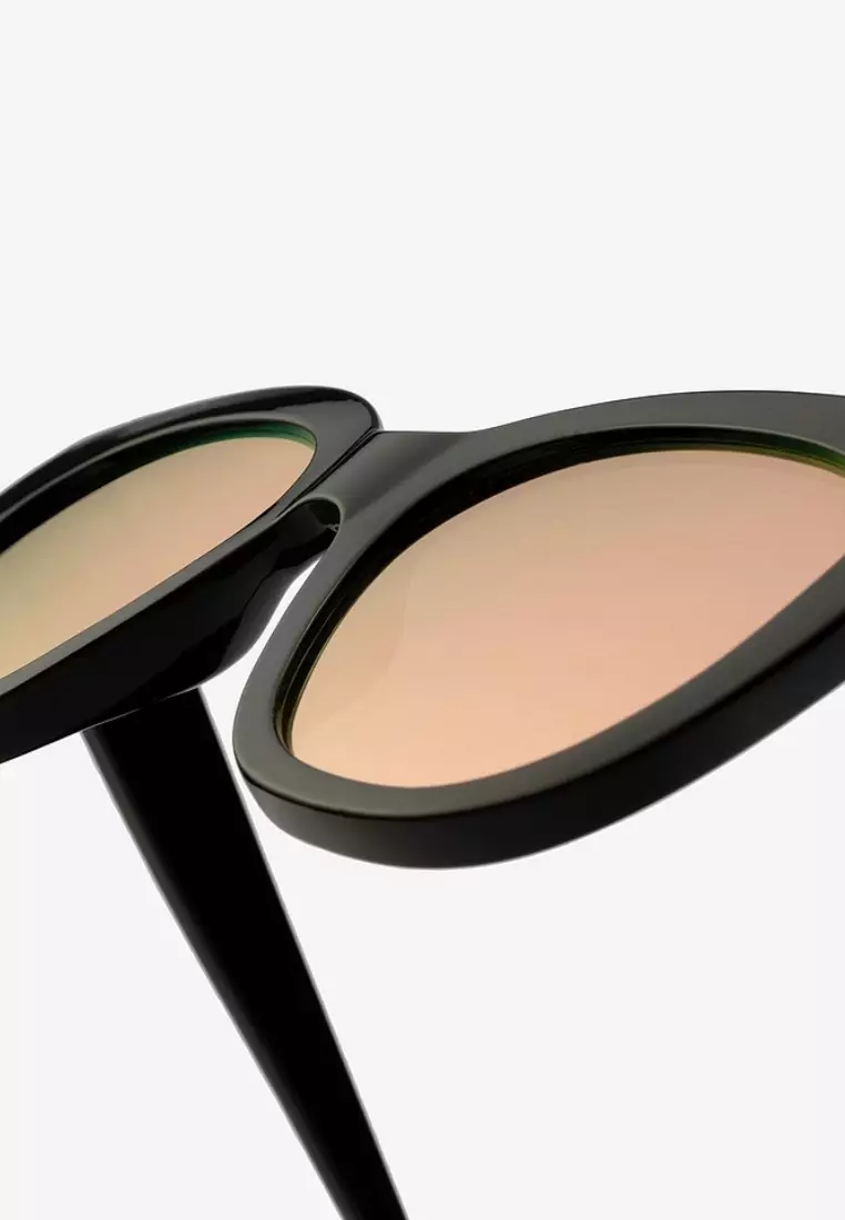 Black Rose Gold Audrey Sunglasses For Women. Female. Official Product Designed In Spain