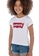 Levi's white Levi's Girl's Batwing Logo Short Sleeves Tee (4 - 7 Years) - Red / White 38C55KA00CE370GS_1