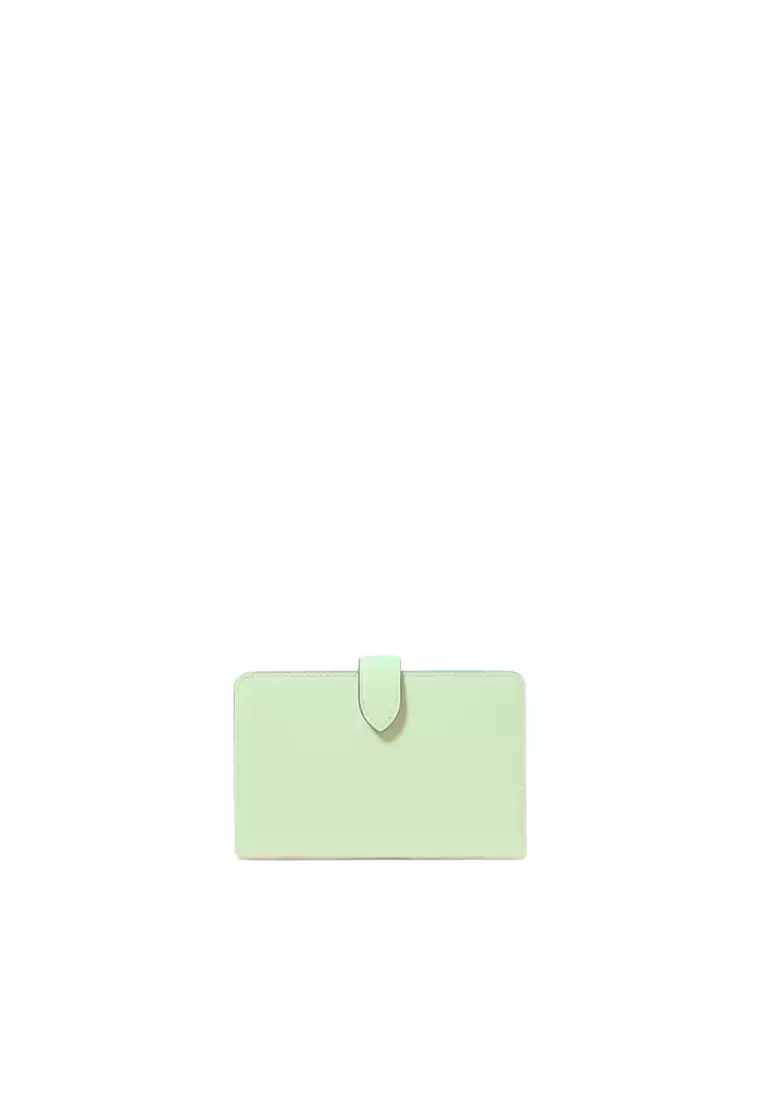 Kate Spade Madison Wallet Medium Billfold In Matcha Latte KC580