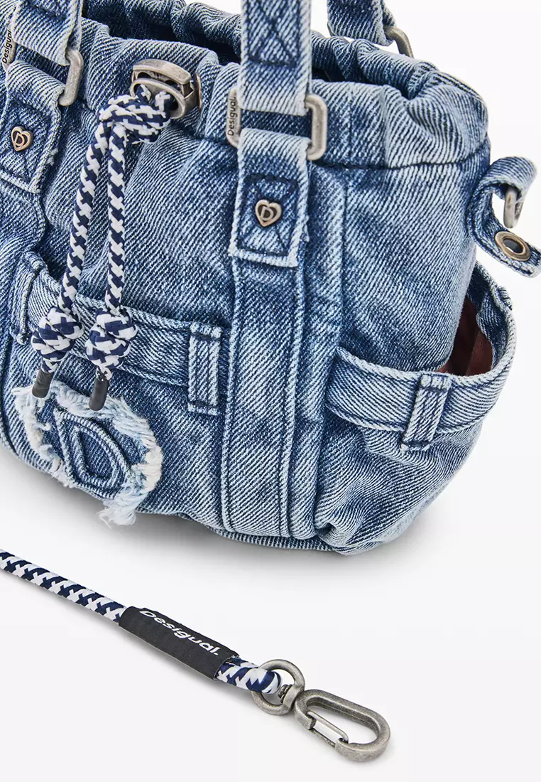 Small denim wallet