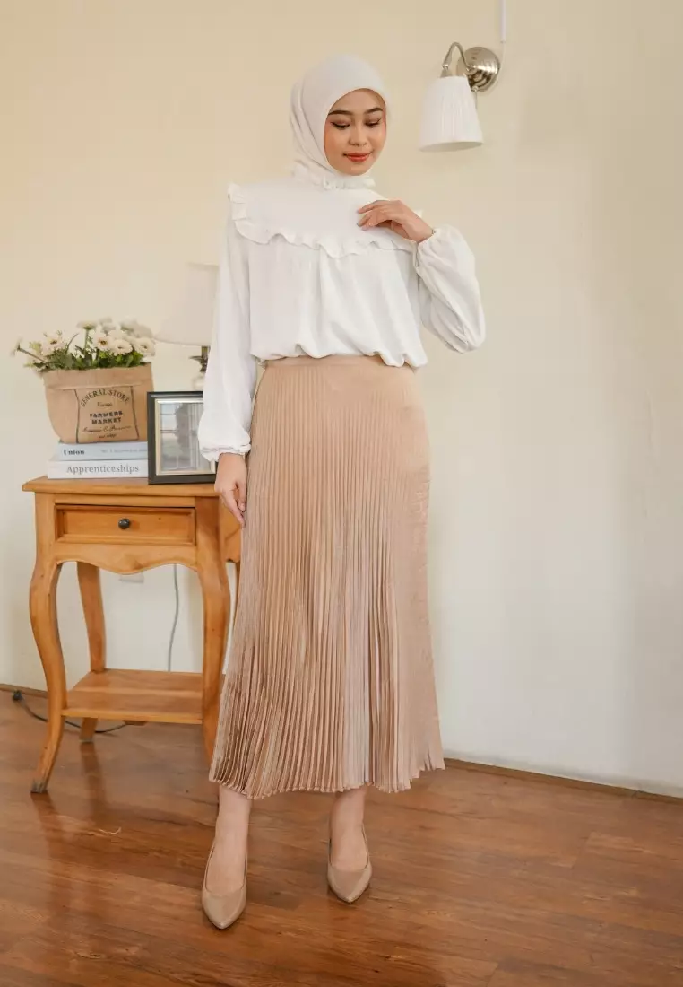 Emily Skirt - Caramel Midi