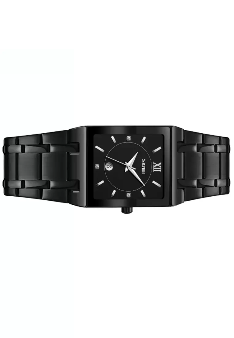 Jam Tangan Analog Pria Waterproof Strap Tali Material Stainless Steel BL69 ORIGINAL