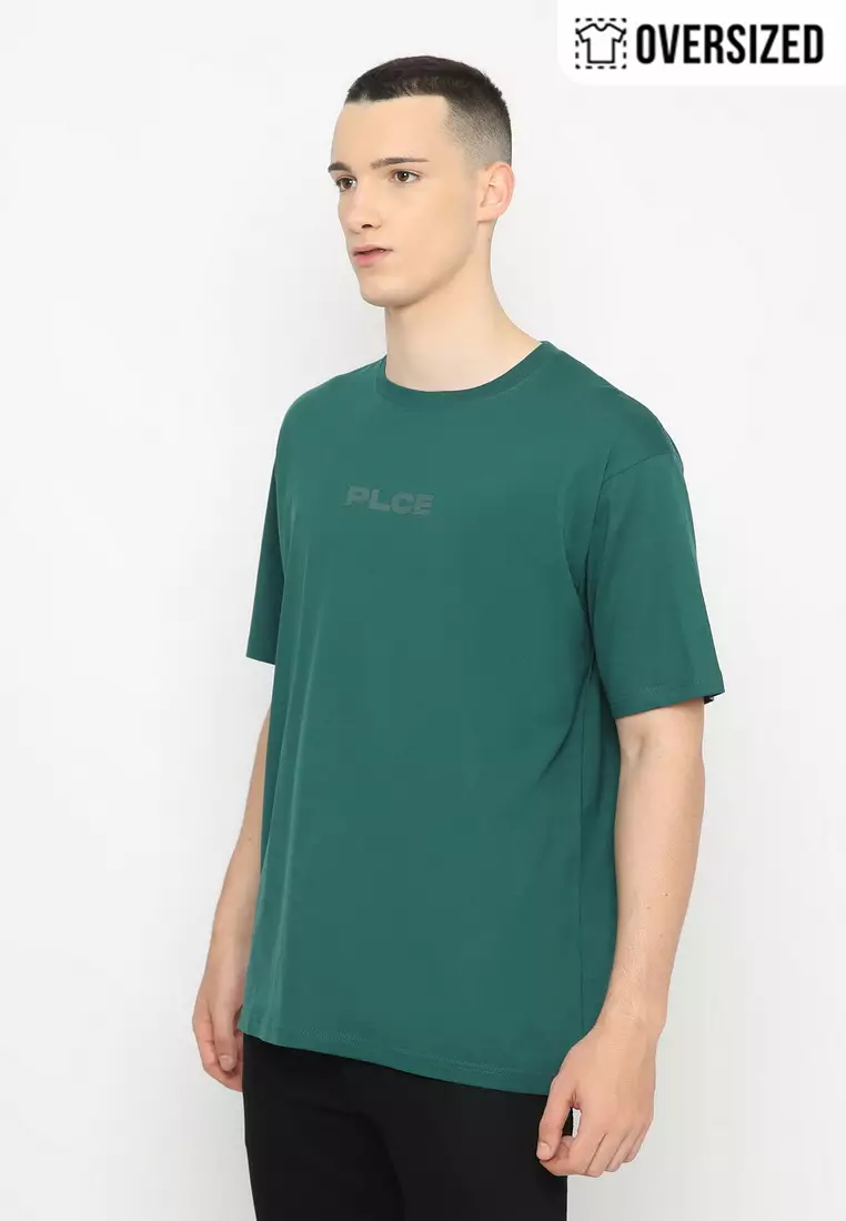 POLICE T-Shirt Print 3D Cotton Combed Oversized Pria 2239230031