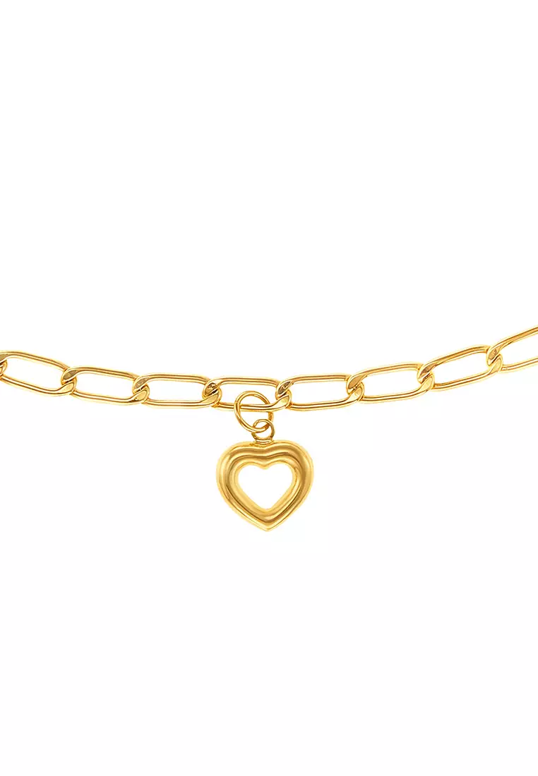 HABIB Oro Italia Graffetta Giorgia Gold Bracelet, 916 Gold