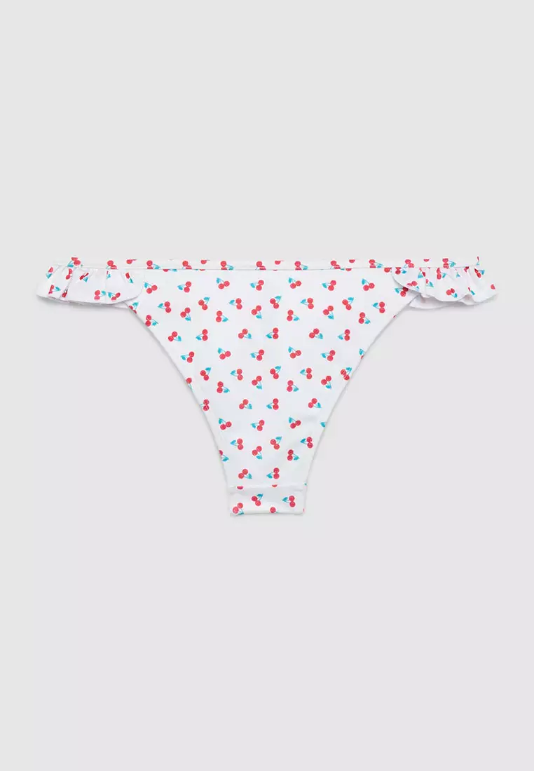 Women's Cherry Triangle Bikini Bottom