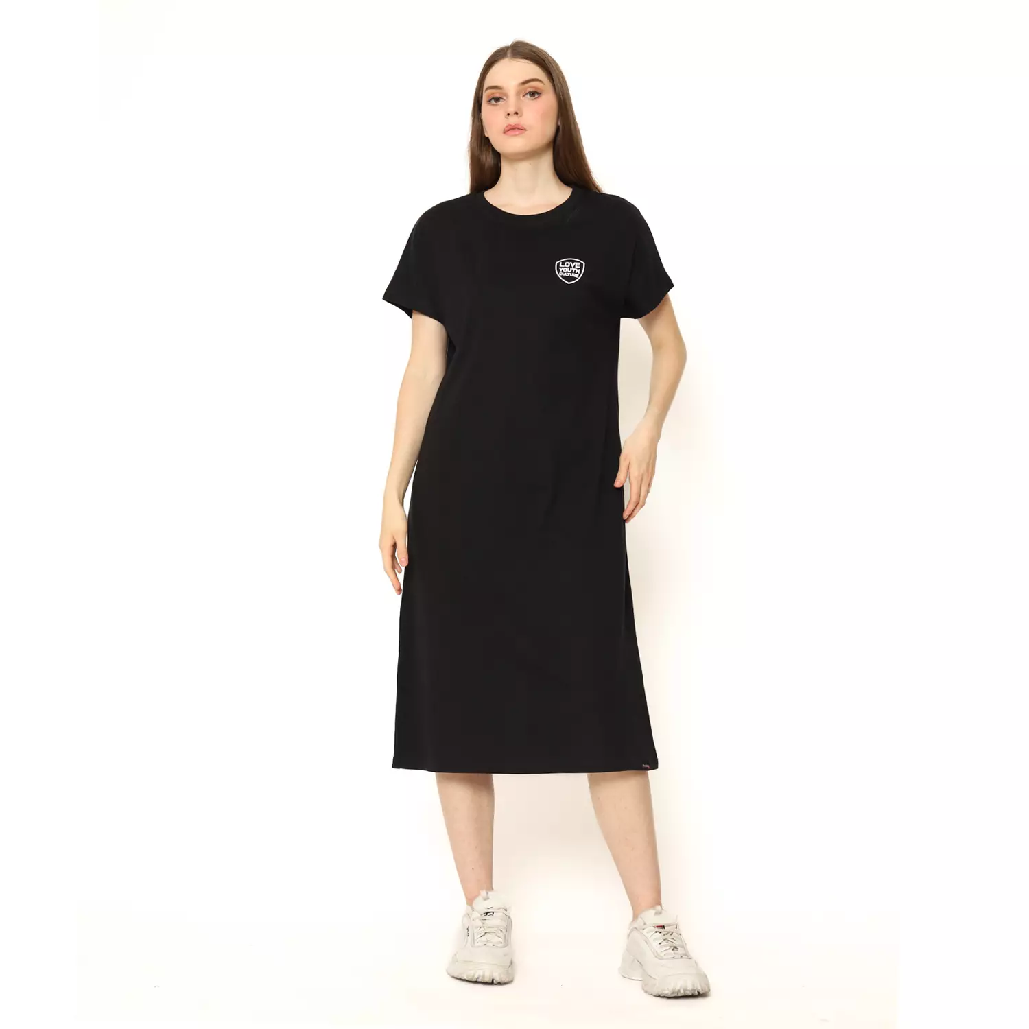 Planet Surf Clothing Dress Panjang Wanita Frida Maxy Dress Planet Surf