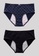 6IXTY8IGHT blue Period Cotton Panty Set - Text and Stripe Placement PT10106 37F89USEB7FE5DGS_1
