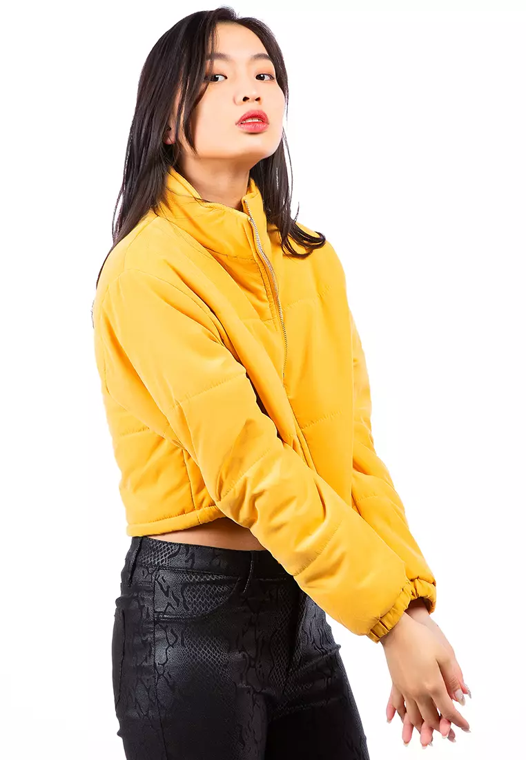Esther Modern Cotton Jacket - Yellow