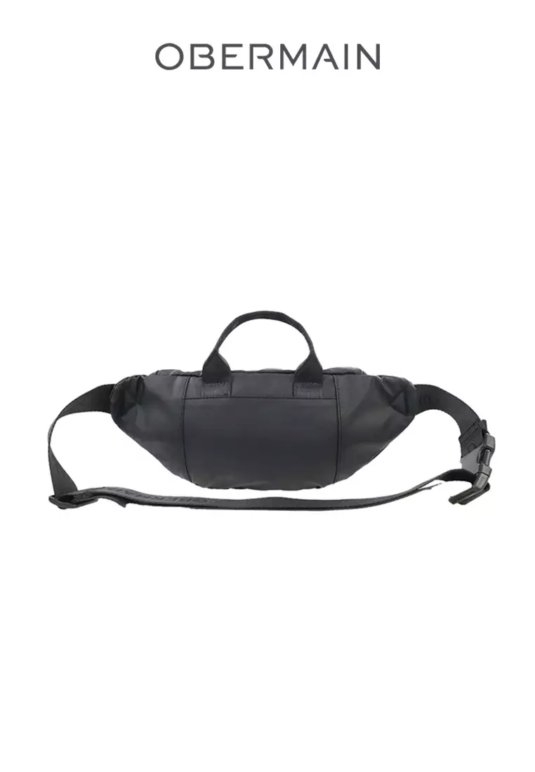 Men's Waist Bag Nylon Black
