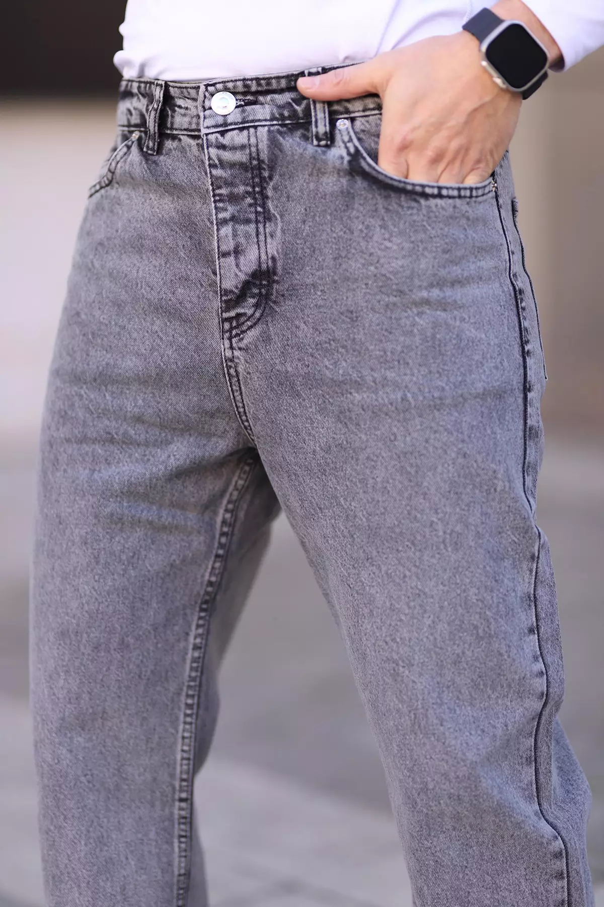 Cotton Denim Jeans