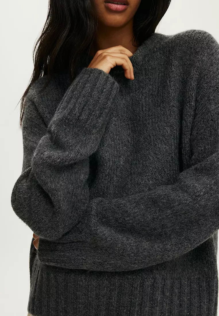 Luxe Crew Neck Sweater