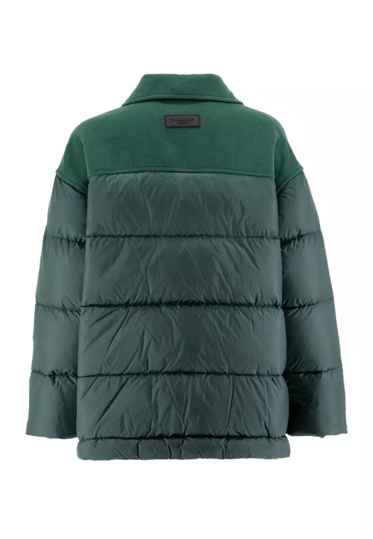 Buy ERMANNO FIRENZE ERMANNO FIRENZE - Down jacket - Green Online ...