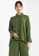 ZALIA BASICS green Asymmetric Shirt 31F2AAAE4F7781GS_1