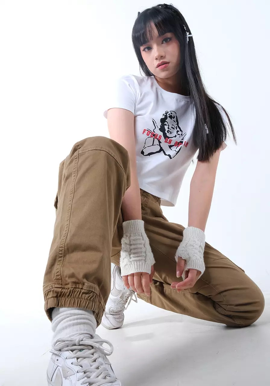 Celana Panjang Joger Wanita Amber Brown