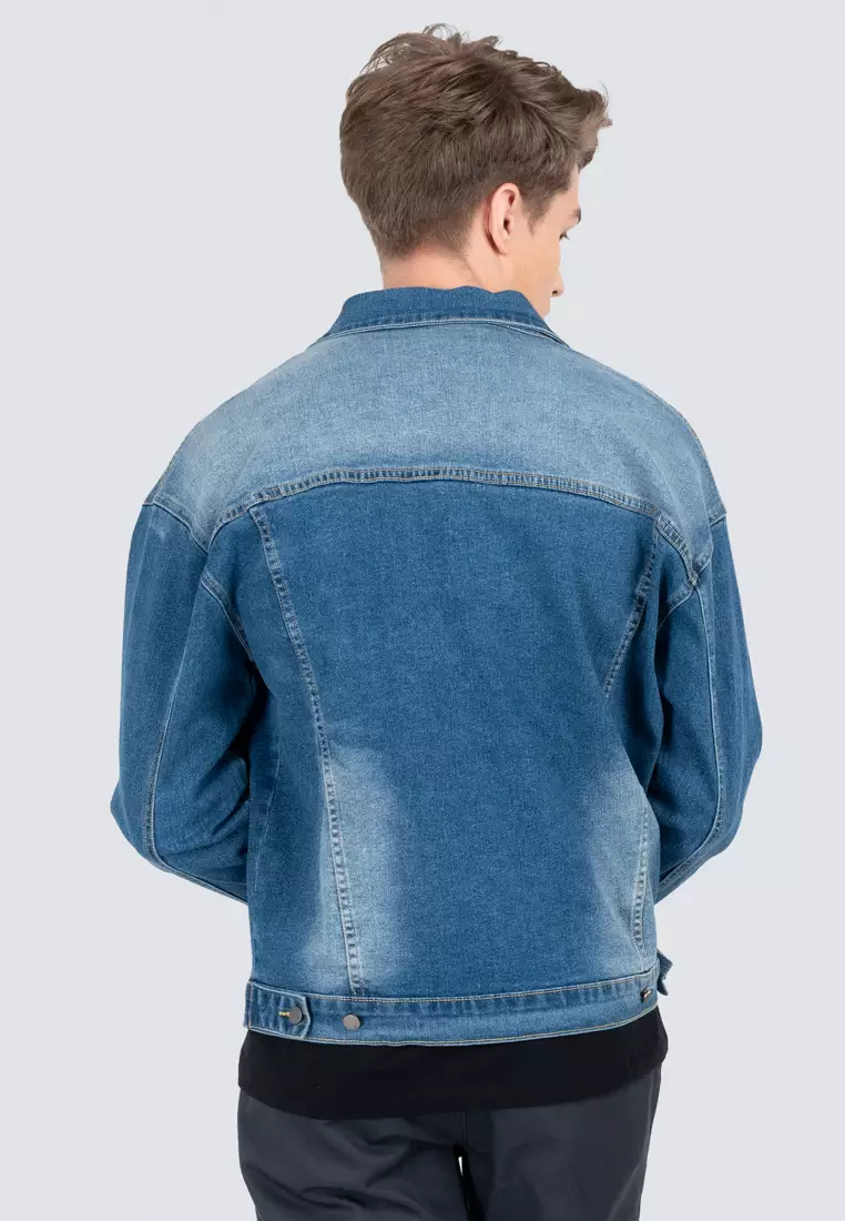 Polo Haus - Men’s Indigo Theme Denim Jacket MDJK1003