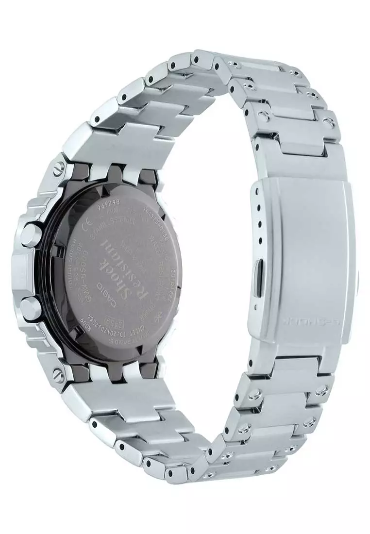 Casio G-SHOCK Jam Tangan Pria - Silver - Stainless Steel - GMW-B5000D-1DR