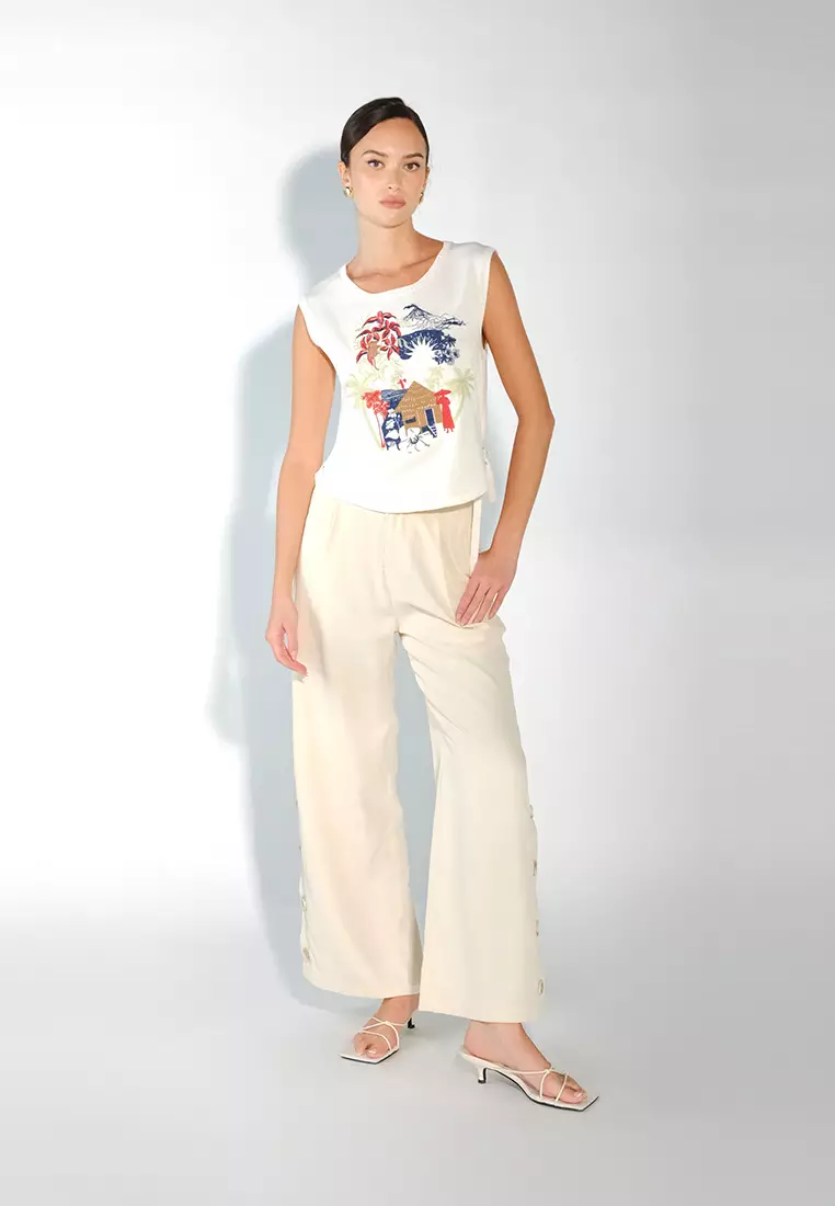 Sari- Sari Laoag Sleeveless Top